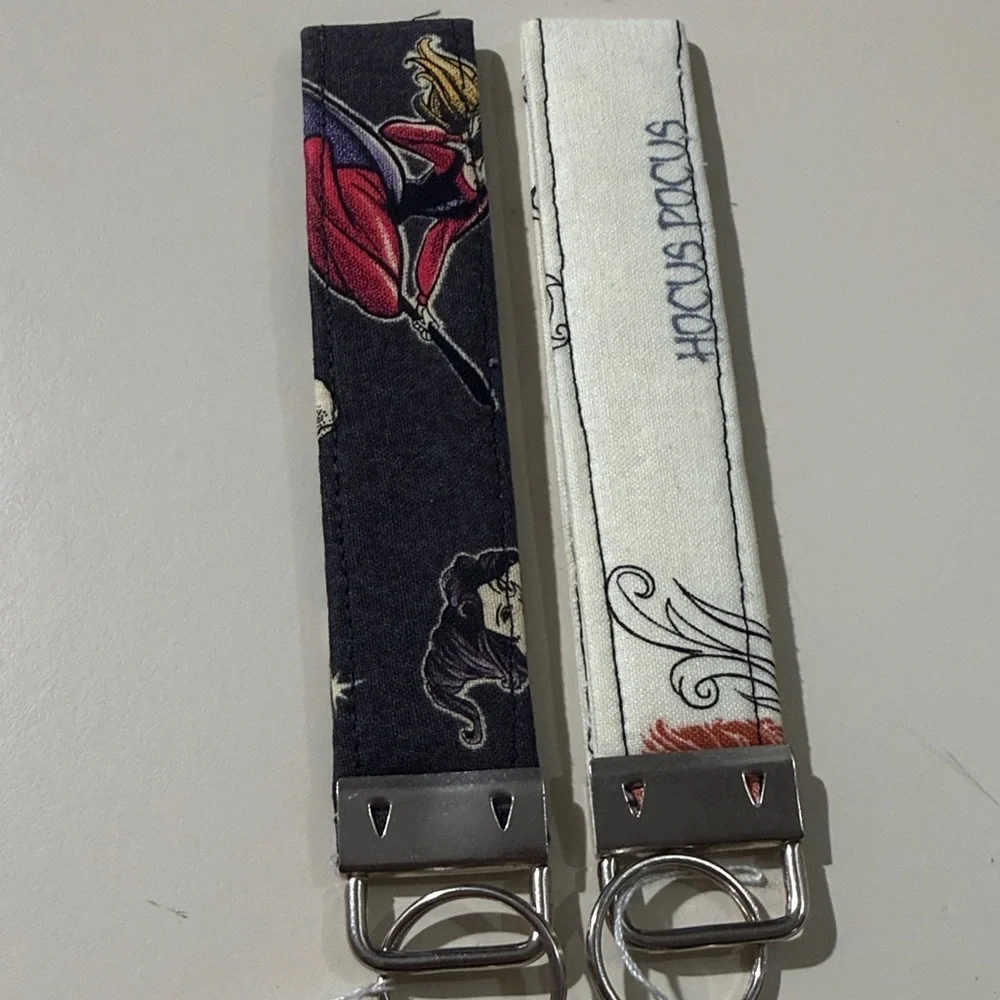 Womens Fabric Key Wristlet - Hocus Pocus